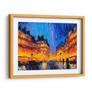 Calles de Paris - Color Strokes | Cuadro decorativo de Canvas Lab