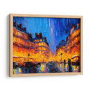 Calles de Paris - Color Strokes | Cuadro decorativo de Canvas Lab