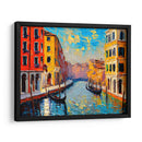Canales de Venecia 2 - Color Strokes | Cuadro decorativo de Canvas Lab