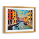 Canales de Venecia 2 - Color Strokes | Cuadro decorativo de Canvas Lab