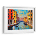 Canales de Venecia 2 - Color Strokes | Cuadro decorativo de Canvas Lab