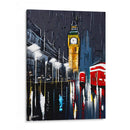Lluvia en Londres  - Color Strokes | Cuadro decorativo de Canvas Lab