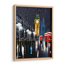 Lluvia en Londres  - Color Strokes | Cuadro decorativo de Canvas Lab