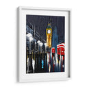 Lluvia en Londres  - Color Strokes | Cuadro decorativo de Canvas Lab