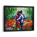Lovers Road - Color Strokes | Cuadro decorativo de Canvas Lab