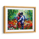 Lovers Road - Color Strokes | Cuadro decorativo de Canvas Lab