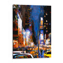 Times Square - Color Strokes | Cuadro decorativo de Canvas Lab