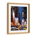 Times Square - Color Strokes | Cuadro decorativo de Canvas Lab