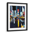 Times Square 2 - Color Strokes | Cuadro decorativo de Canvas Lab