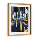 Times Square 2 - Color Strokes | Cuadro decorativo de Canvas Lab