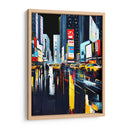 Times Square 2 - Color Strokes | Cuadro decorativo de Canvas Lab