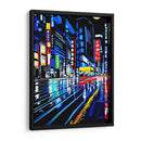 Tokyo - Color Strokes | Cuadro decorativo de Canvas Lab