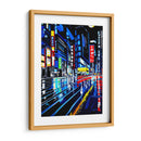 Tokyo - Color Strokes | Cuadro decorativo de Canvas Lab