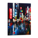 Tokyo 2 - Color Strokes | Cuadro decorativo de Canvas Lab
