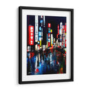 Tokyo 2 - Color Strokes | Cuadro decorativo de Canvas Lab
