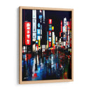 Tokyo 2 - Color Strokes | Cuadro decorativo de Canvas Lab