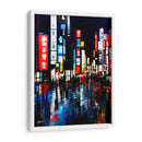 Tokyo 2 - Color Strokes | Cuadro decorativo de Canvas Lab