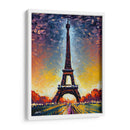 Torre Eiffel Paris - Color Strokes | Cuadro decorativo de Canvas Lab