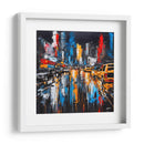 Trafico de Nueva York - Color Strokes | Cuadro decorativo de Canvas Lab