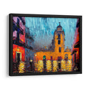 Zocalo Mexico - Color Strokes | Cuadro decorativo de Canvas Lab