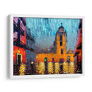 Zocalo Mexico - Color Strokes | Cuadro decorativo de Canvas Lab