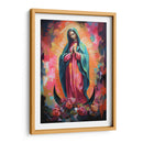 VIRGEN DE GUADALUPE ROSA Y ORO - Dav Madrid | Cuadro decorativo de Canvas Lab