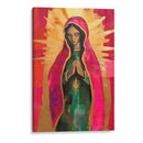 VIRGEN DE GUADALUPE EN ROSA Y ORO - Dav Madrid | Cuadro decorativo de Canvas Lab
