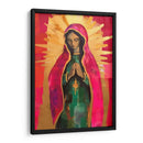 VIRGEN DE GUADALUPE EN ROSA Y ORO - Dav Madrid | Cuadro decorativo de Canvas Lab