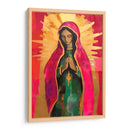 VIRGEN DE GUADALUPE EN ROSA Y ORO - Dav Madrid | Cuadro decorativo de Canvas Lab
