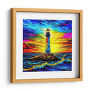 Faro vibrante  - Paltik Arte Digital | Cuadro decorativo de Canvas Lab