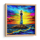 Faro vibrante  - Paltik Arte Digital | Cuadro decorativo de Canvas Lab