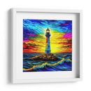 Faro vibrante  - Paltik Arte Digital | Cuadro decorativo de Canvas Lab