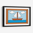Pintura del barco de los Simpson - Dav Madrid | Cuadro decorativo de Canvas Lab