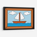Pintura del barco de los Simpson - Dav Madrid | Cuadro decorativo de Canvas Lab