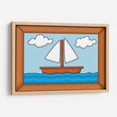 Pintura del barco de los Simpson - Dav Madrid | Cuadro decorativo de Canvas Lab