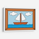 Pintura del barco de los Simpson - Dav Madrid | Cuadro decorativo de Canvas Lab