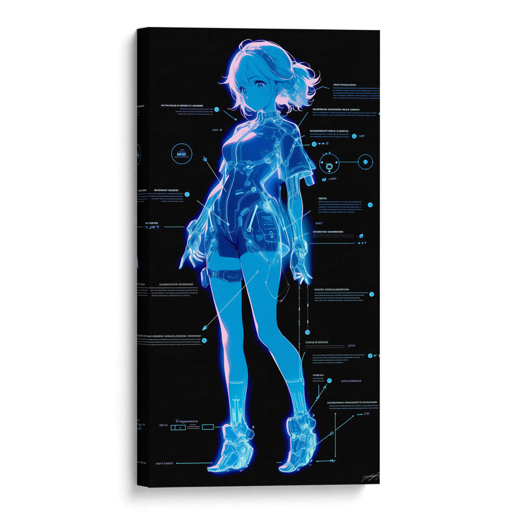 Plano Anime - 1 - DeLaVegaGaming | Cuadro decorativo de Canvas Lab
