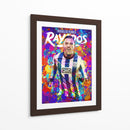Rogelio a color - Rayados | Cuadro decorativo de Canvas Lab