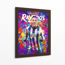 Rogelio a color - Rayados | Cuadro decorativo de Canvas Lab