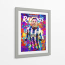 Rogelio a color - Rayados | Cuadro decorativo de Canvas Lab