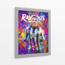 Rogelio a color - Rayados | Cuadro decorativo de Canvas Lab