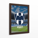 El escudo - Rayados | Cuadro decorativo de Canvas Lab