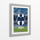 El escudo - Rayados | Cuadro decorativo de Canvas Lab