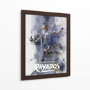 Funes mori en accion - Rayados | Cuadro decorativo de Canvas Lab