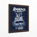 En la vida y en la cancha - Rayados | Cuadro decorativo de Canvas Lab