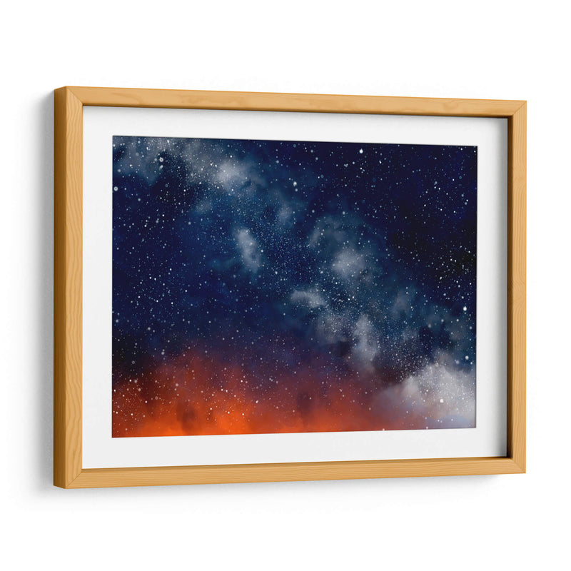 Espacio naranja - Chepo Murua | Cuadro decorativo de Canvas Lab