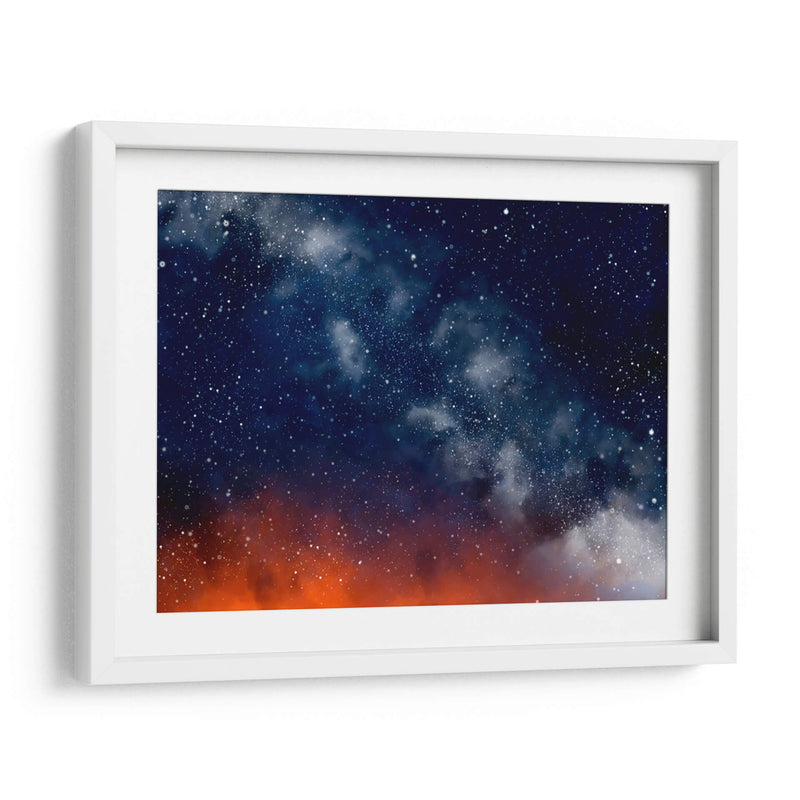 Espacio naranja - Chepo Murua | Cuadro decorativo de Canvas Lab