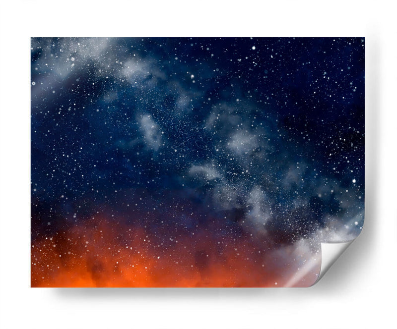 Espacio naranja - Chepo Murua | Cuadro decorativo de Canvas Lab