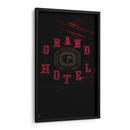 ROJO: LUCES NEON - Zuriel Halal | Cuadro decorativo de Canvas Lab