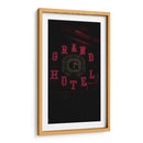 ROJO: LUCES NEON - Zuriel Halal | Cuadro decorativo de Canvas Lab